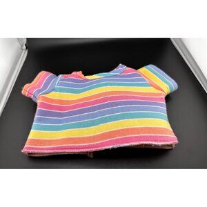 Cabbage Patch Circus Kids Clown Shirt Striped 16” 1985 Coleco